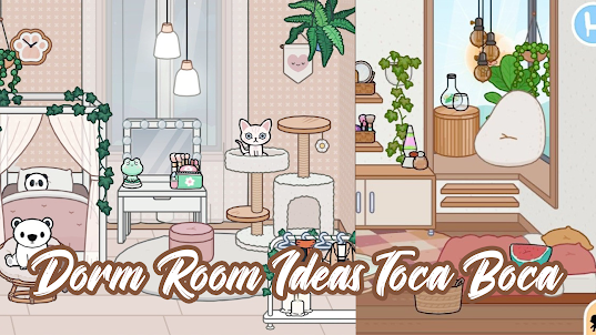 Aesthetic Dorm Room Ideas Toca