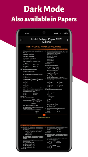 NEET Solved Papers Offline Screen 3