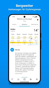 bergfex: Wetter & Regenradar Capture d'écran