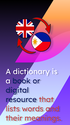 Android application English To Tagalog Dictionary screenshort
