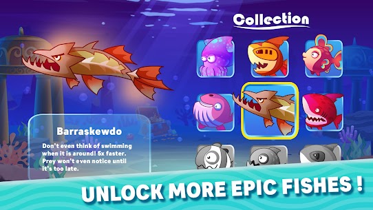 Fish.IO – Hungry Fish MOD APK (Menu, Energy, Size, Speed) 2