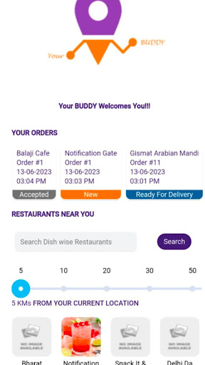 Android application Your Buddy screenshort