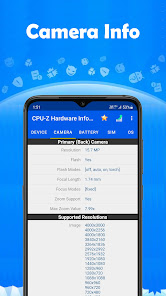 Captura 3 CPU-Z Hardware Info Pro android