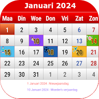 Nederland Kalender 2021