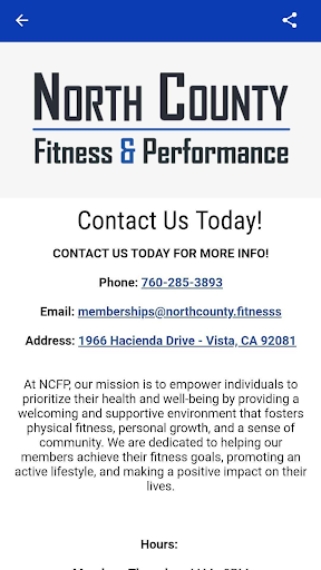 North County Fitness Screen 2