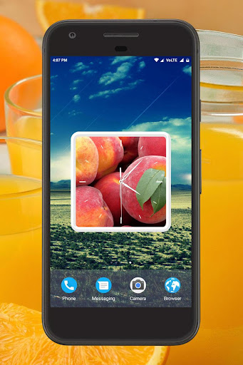 Fresh Clock Live Wallpaper Screenshot 1 - AppWisp.com