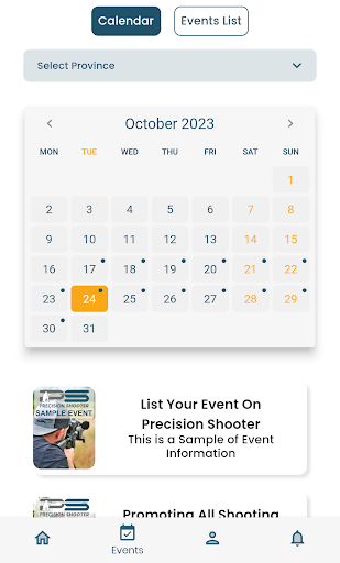Precision Shooter App Screen 3