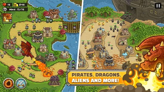 Екранна снимка на Kingdom Rush Frontiers TD