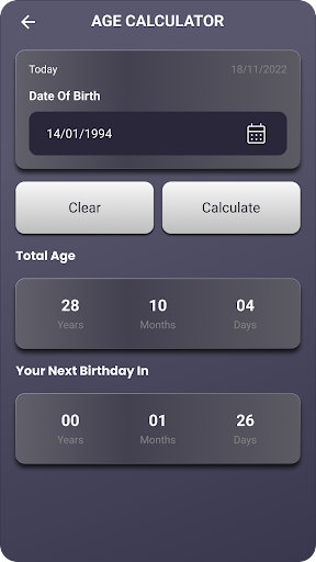 Finance Calculator - Loan EMI Screen 2