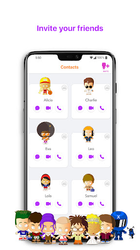 Screenshot of Xooloo - Messenger for Kids