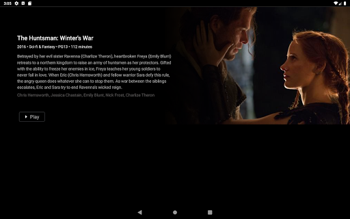 Screenshot of StreamTV by Buckeye Broadband