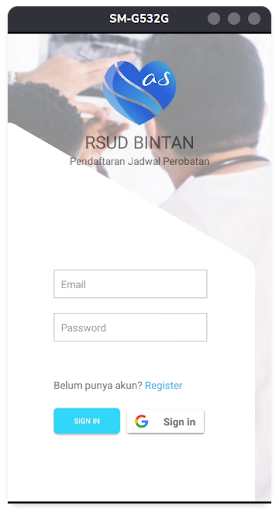 Aplikasi Sehat RSUD Bintan