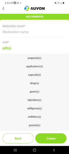 Android application Smart Pill Reminder screenshort