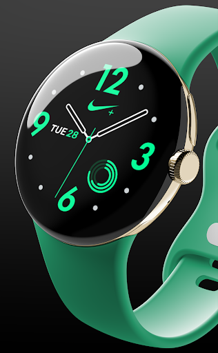 Android application Nike fans 6 watch face screenshort