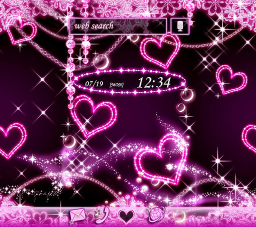 Android application Fantasy Wallpaper Cosmo Heart screenshort