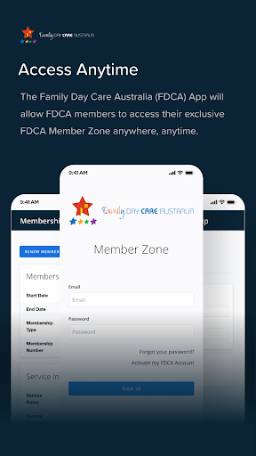 Android application myFDCA screenshort
