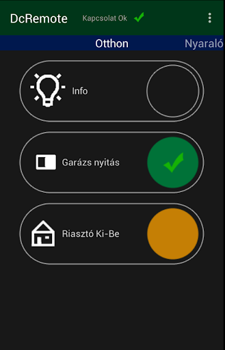 Android application DcRemote screenshort