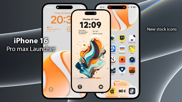iPhone 16 Pro Max Launcher - 1.2 - (Android)