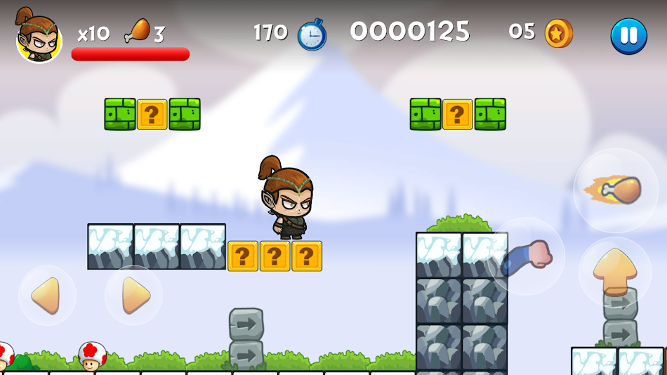 #1. Elf Snow Adventure (Android) โดย: Ma3roufi