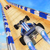 Formula Engine Jet Car Stunts: Rocket Cars Games