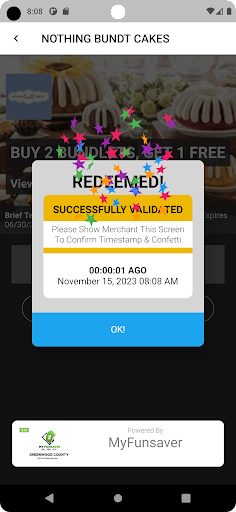 My FunSaver Screen 3