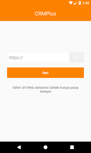 Android application CRMPlus screenshort