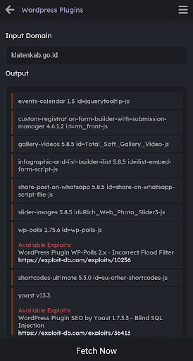 HTTP Tools Screen 3
