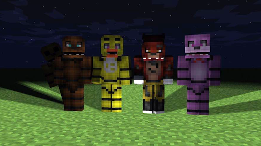 Android application FNaF Animatronic for Minecraft screenshort
