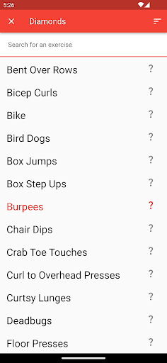 Deck of Cardio Screen 3