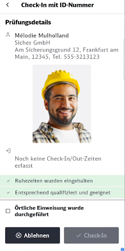 Elektr. Befähigungsausweis