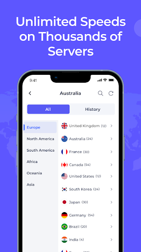 iSharkVPN - Secure & Super Vpn Screen 3