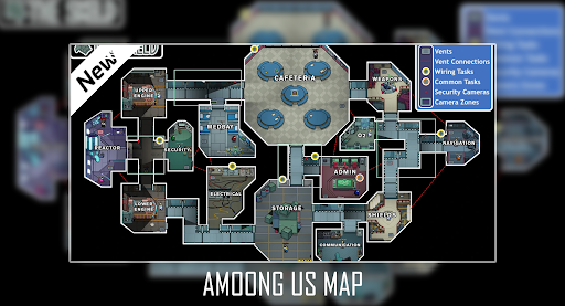 Guide For Among Us - Among Us Map