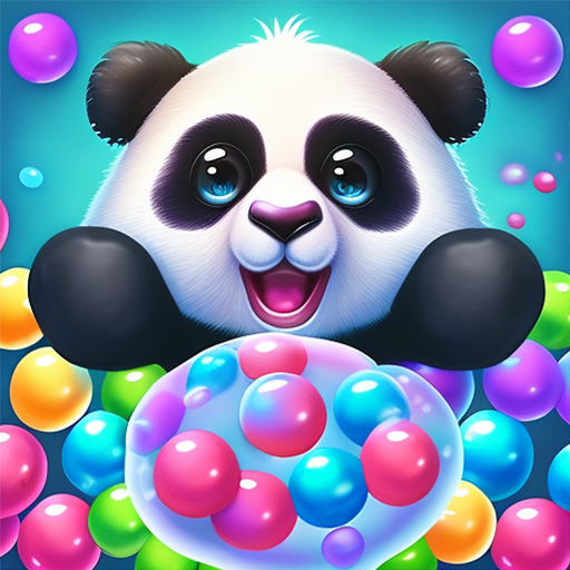 Panda bubble shooter