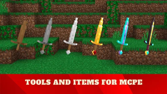 Tools And Items for MCPE