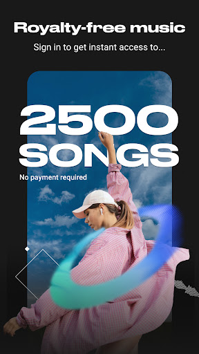 Loudly Royalty-Free Music Screen 2