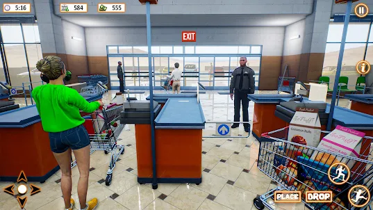 Grocery Store Cashier Game