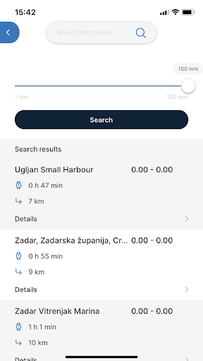 MarineHub Skipper App Screen 2
