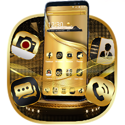 Icon image 24 Carat Royal Gold Theme