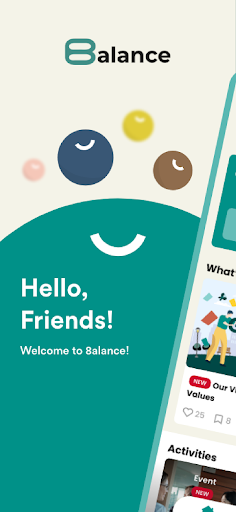 Android application 8alance screenshort