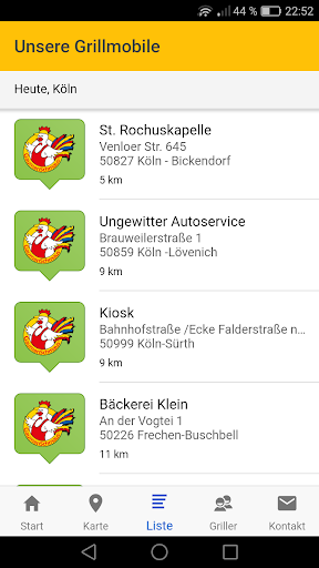 Hähnchen-Radar Screen 3