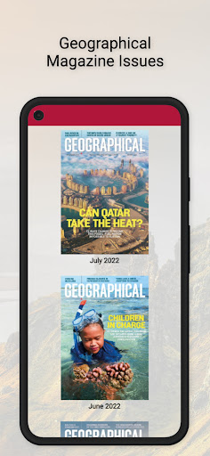 Android application Geographical Magazine screenshort