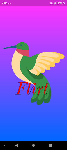 Android application Flirt screenshort