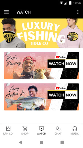 Luxury Fishing Hole Company Screen 2