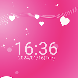 Icon image Heart and clock live wallpaper