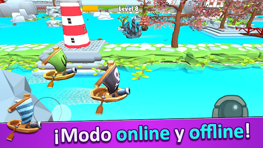 Bildschirmfoto 10 Barcos Juegos io Battle Royale android