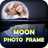 Night Moon Photo Frame 2018 icon
