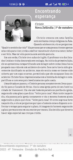 Informativo Mundial dasMissões Screen 2