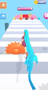 Dancing Hair Challenge Race 3D
