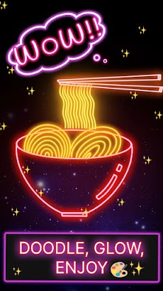 Neon Doodle : Glow Art Drawingのおすすめ画像3