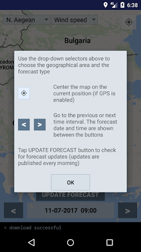 Sail Weather Greece Screen 2